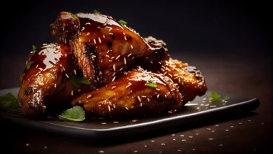 Hot Honey BBQ Wings