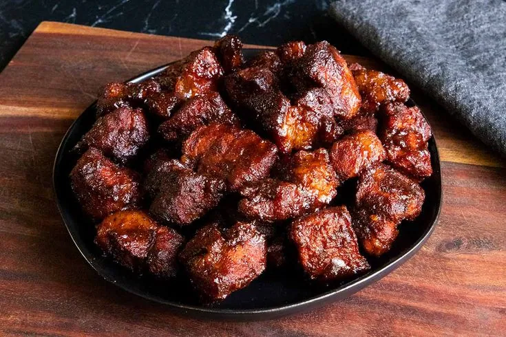 Smoked Pork Butt Burnt Ends