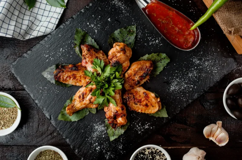 Spicy Garlic Parmesan Wings