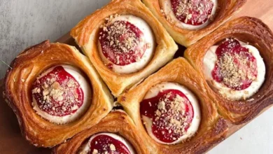 Cheesecake Croissant Buns