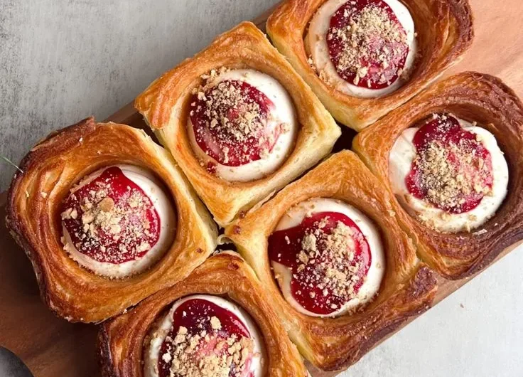 Cheesecake Croissant Buns