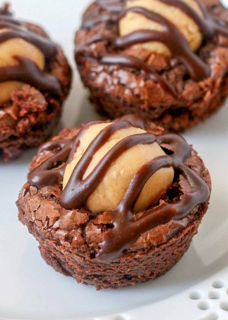 Peanut Butter Brownie Bites Recipe