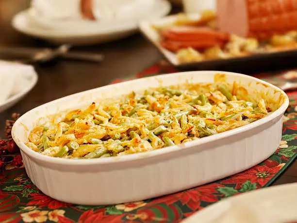 Smoked Green Bean Casserole