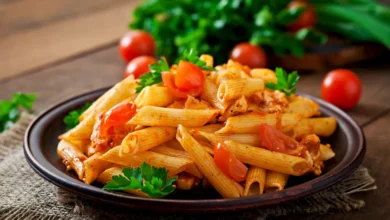 Tuscan Chicken Pasta 